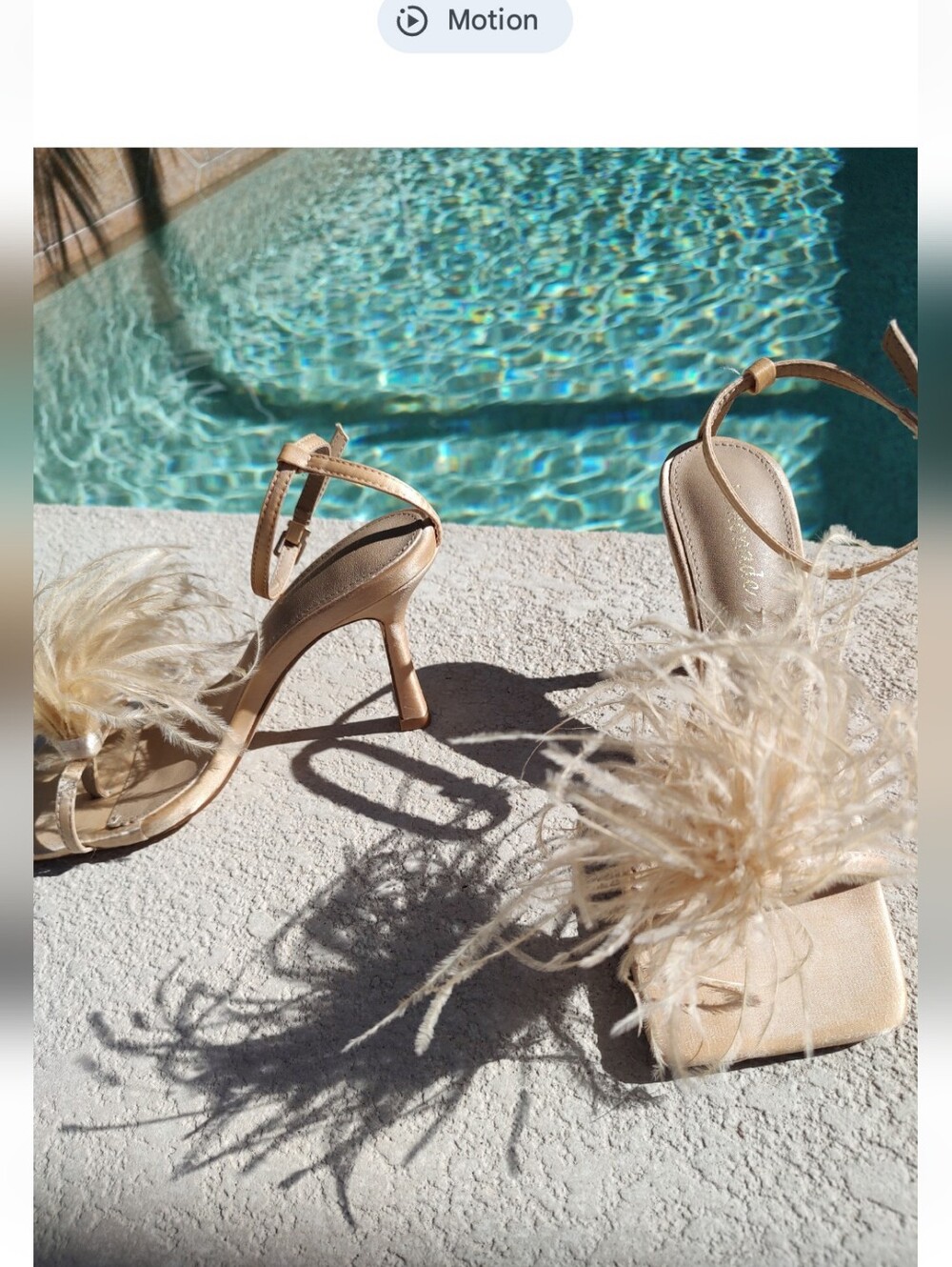 Feminine Gold Satin feather Plum ankle Strap Sandals